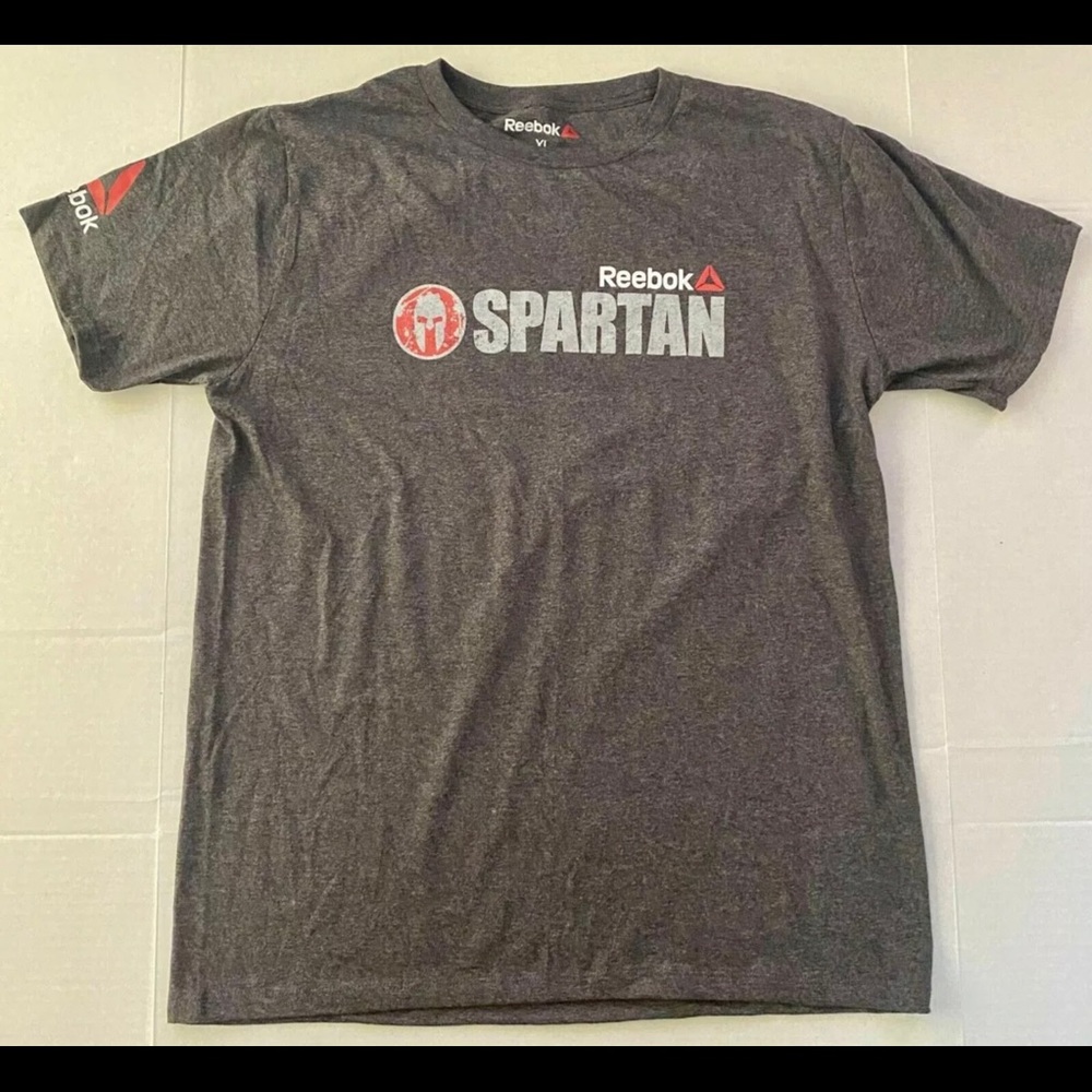 2017 Reebok Spartan Race Sprint Finisher Dark Gray T-Shirt | SIZE XL